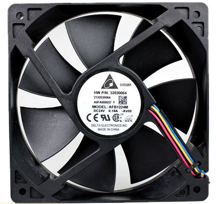 DELTA AFB1224M 24V 0.18A 4wires Cooling Fan
