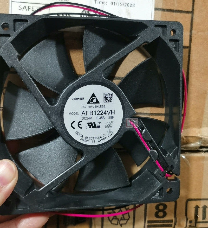 DELTA AFB1224VH AFB1224VH-F00 AFB1224VH-R00 24V 0.35A Cooling Fan
