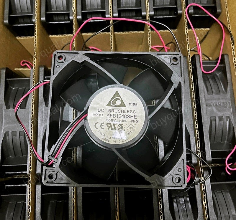DELTA AFB1248SHE 48V 0.40A 2wires 3wires cooling fan - Picture need