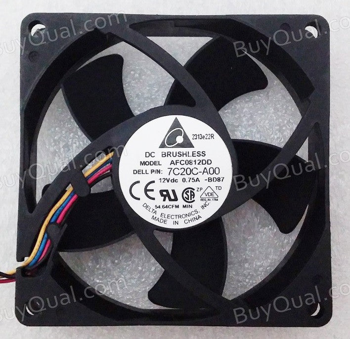 DELTA AFC0812DD 12V 0.75A 4wires Cooling Fan - Picture need