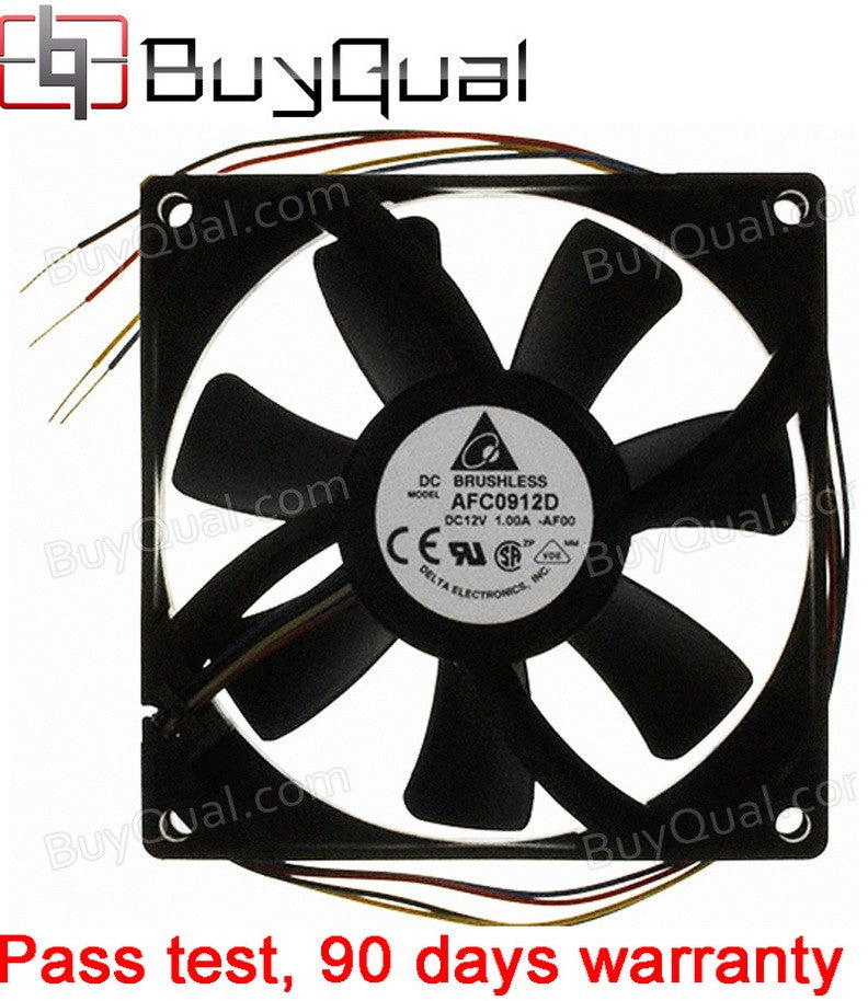 DELTA AFC0912D-AF00 12V 0.46A 4wires Cooling Fan