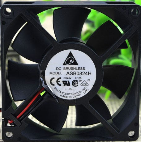 DELTA ASB0824H 24V 0.12A 2wires Cooling Fan