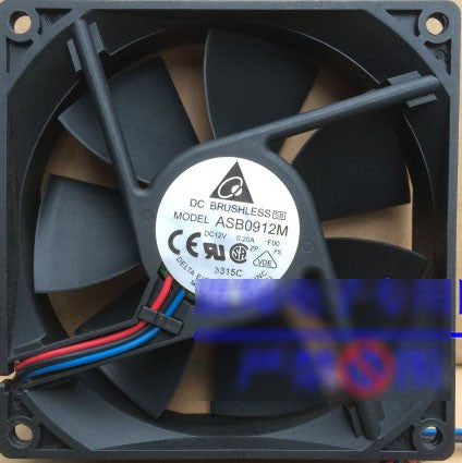 DELTA ASB0912M 12V 0.2A 2wires Cooling Fan