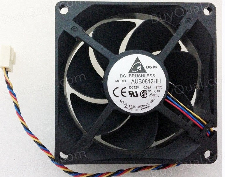DELTA AUB0812HH 12V 0.32A 3wires 4wires Cooling Fan - Picture need