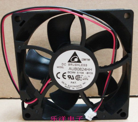 DELTA AUB0824HH 24V 0.15A 2wires Cooling Fan