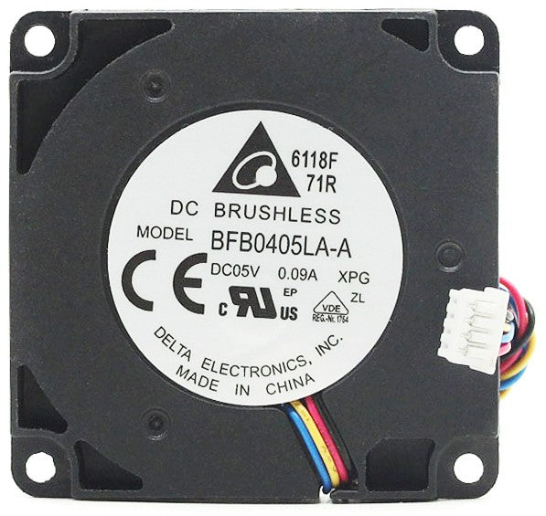 Delta BFB0405LA-A 5V 0.09A 3wires Cooling Fan