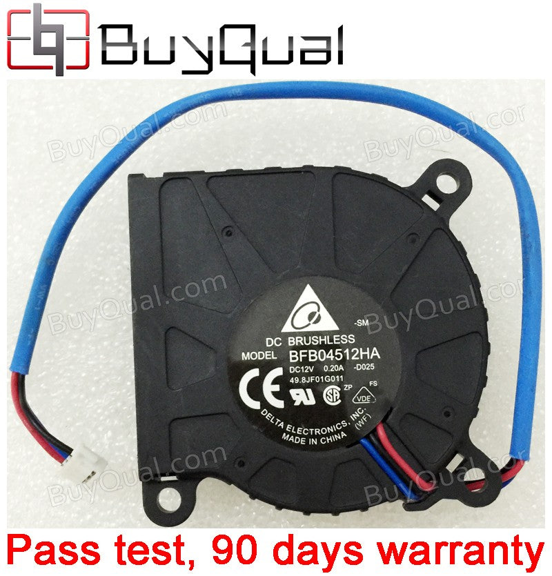 DELTA BFB04512HA 12V 0.2A 3wires Cooling Fan