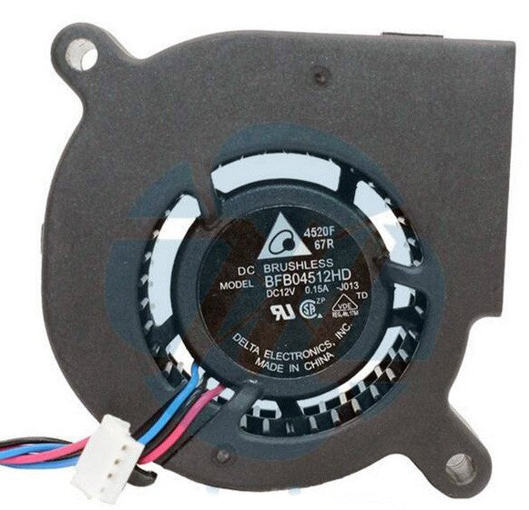 DELTA BFB04512HD 12V 0.15A 1.2W 3wires Cooling Fan