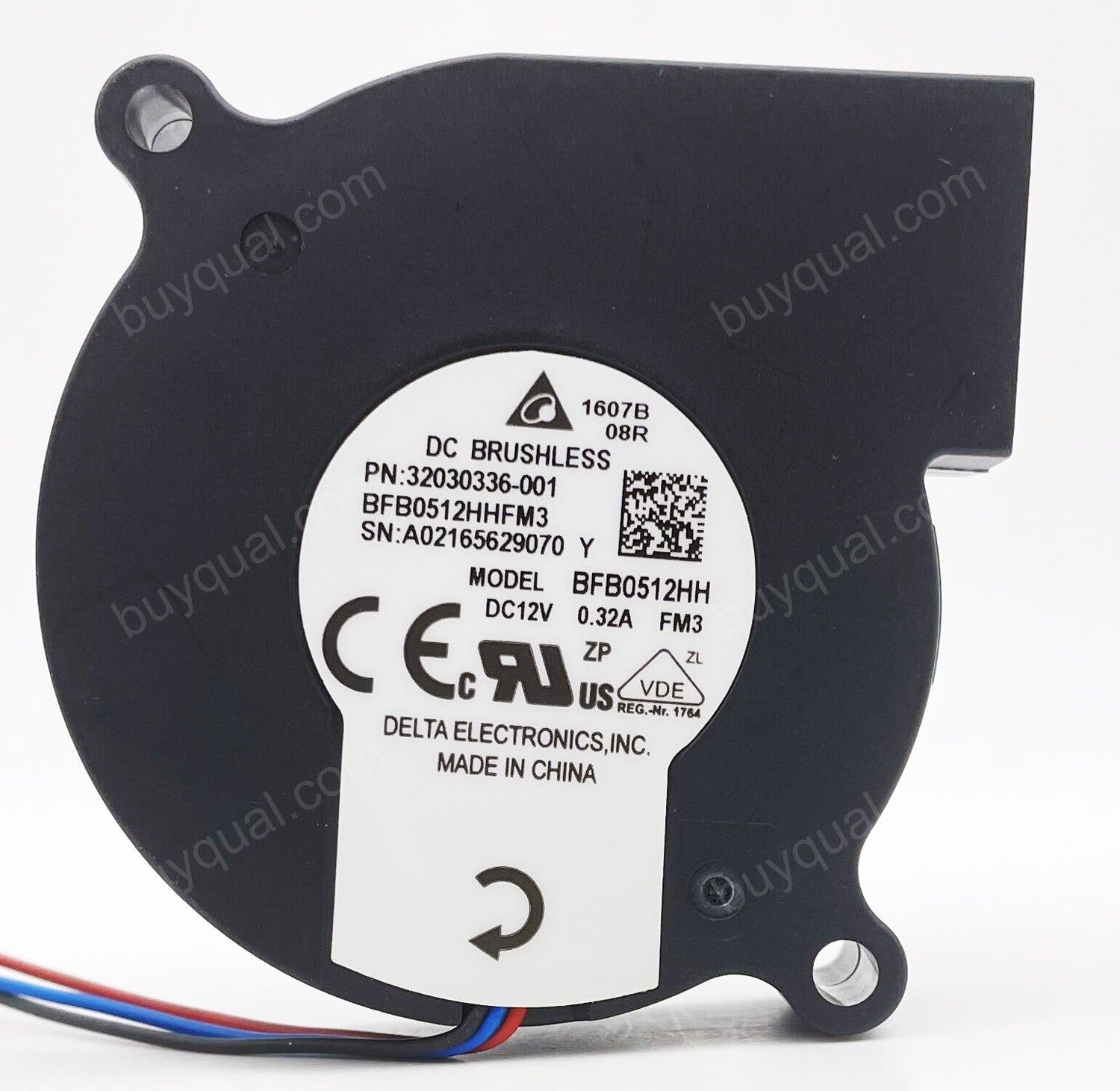 DELTA BFB0512HH BFB0512HHFM3 32030336-001 12V 0.32A 2.52W 3wires Cooling Fan - New