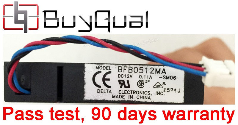 DELTA BFB0512MA 12V 0.11A 1.32W 3wires DC Cooling Fan