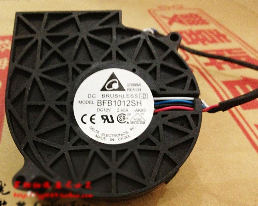 DELTA BFB1012SH 12V 2.4A 4wires Cooling Fan