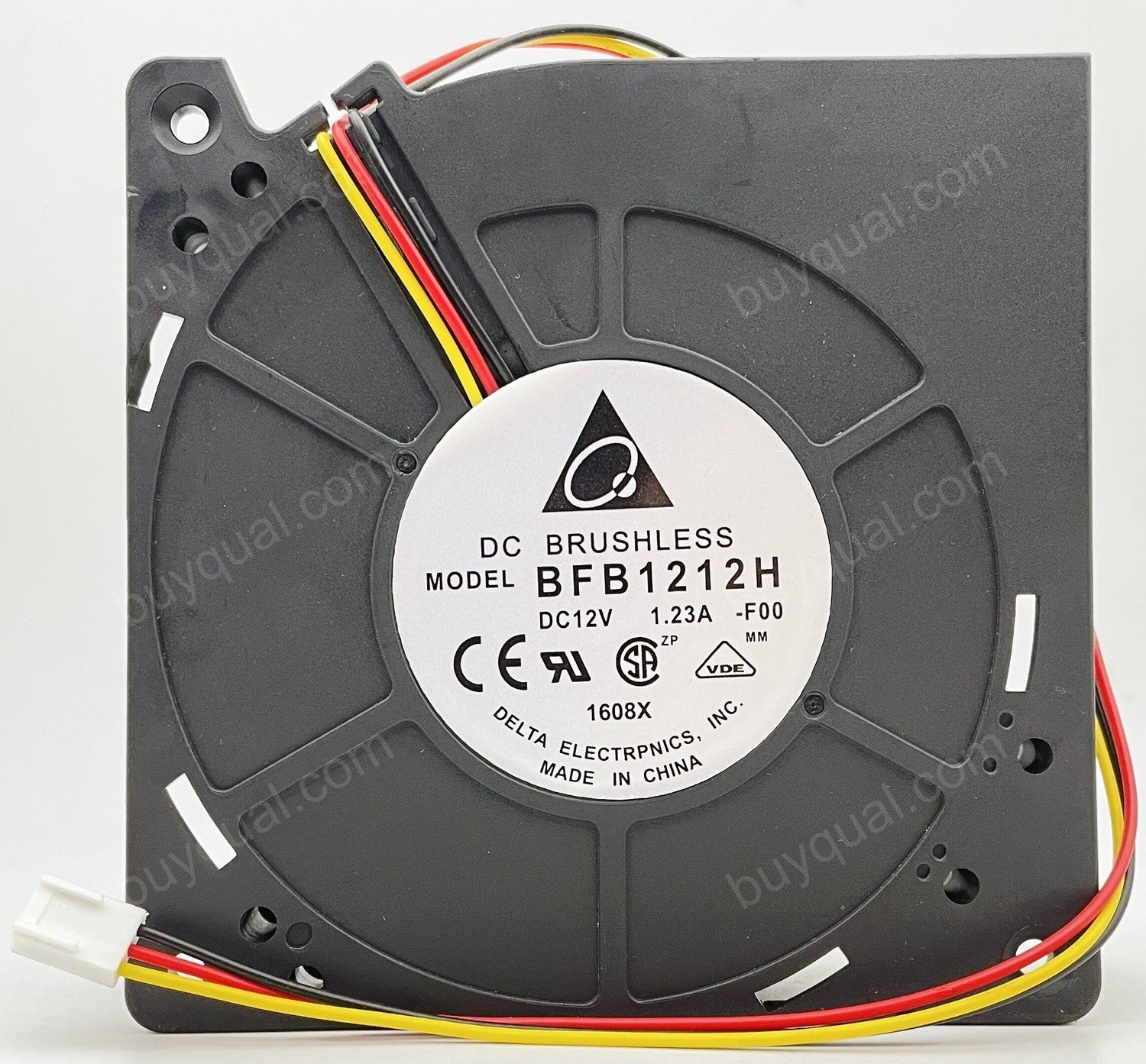 DELTA BFB1212H 12V 1.23A 3wires Cooling Fan