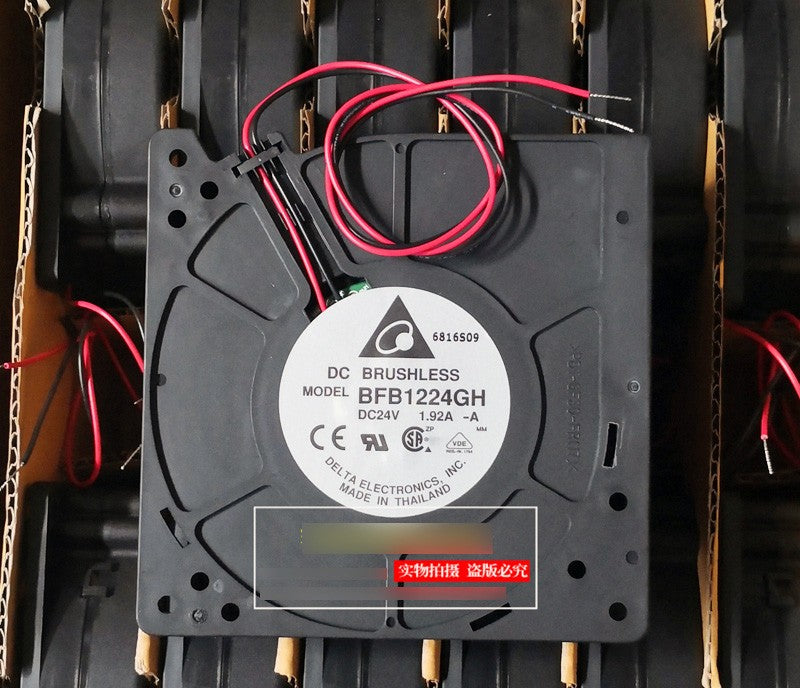 DELTA BFB1224GH BFB1224GH-A 24V 1.92A 2wires cooling fan - Original New