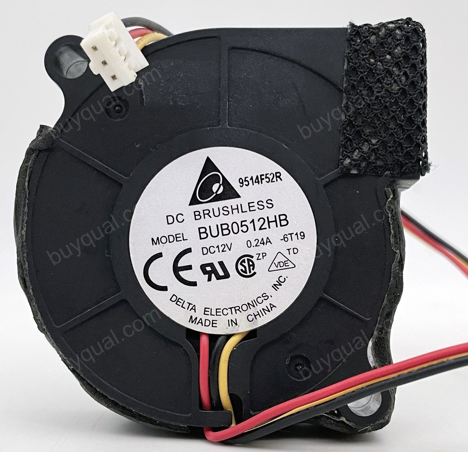 DELTA BUB0512HB 12V 0.24A 3wires Cooling Fan