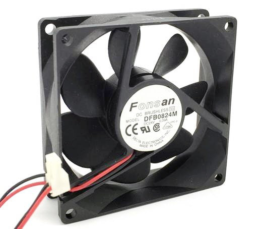 DELTA DFB0824M 24V 0.09A 2wires Cooling Fan