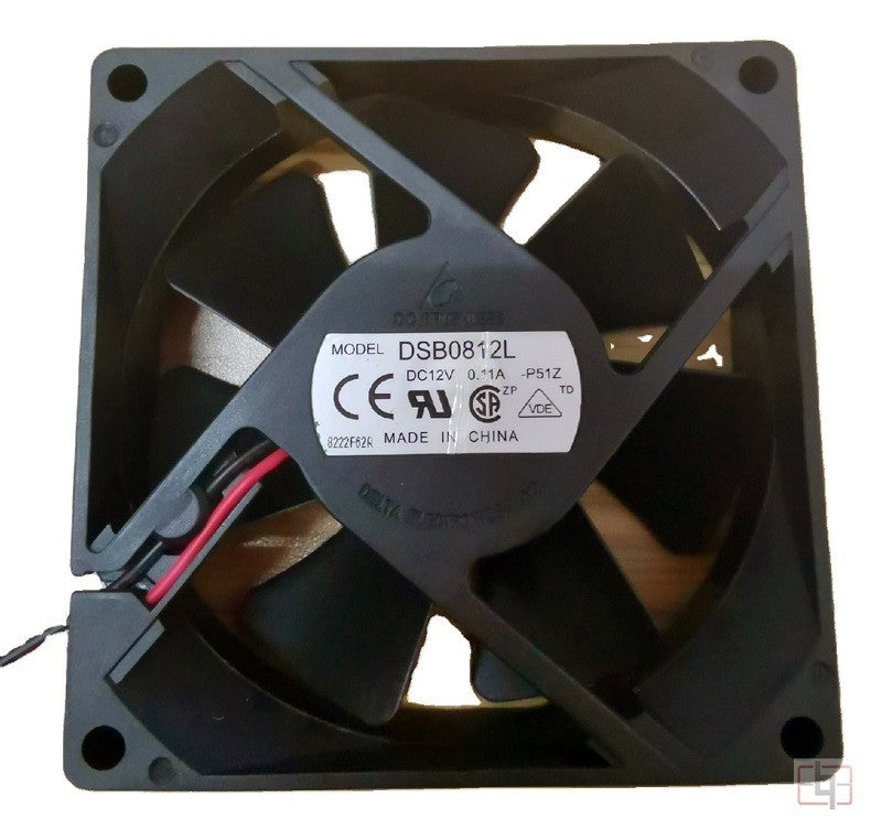 DELTA DSB0812L 12V 0.11A 2wires Cooling Fan - Original New