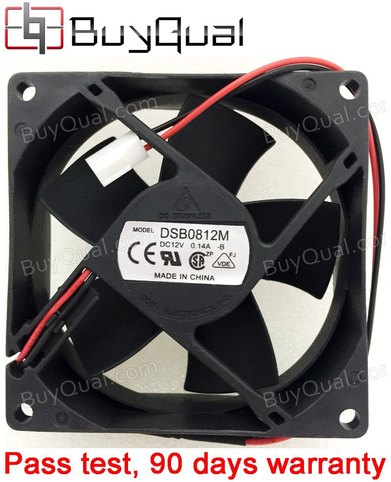 DELTA DSB0812M 12V 0.14A 2wires cooling fan