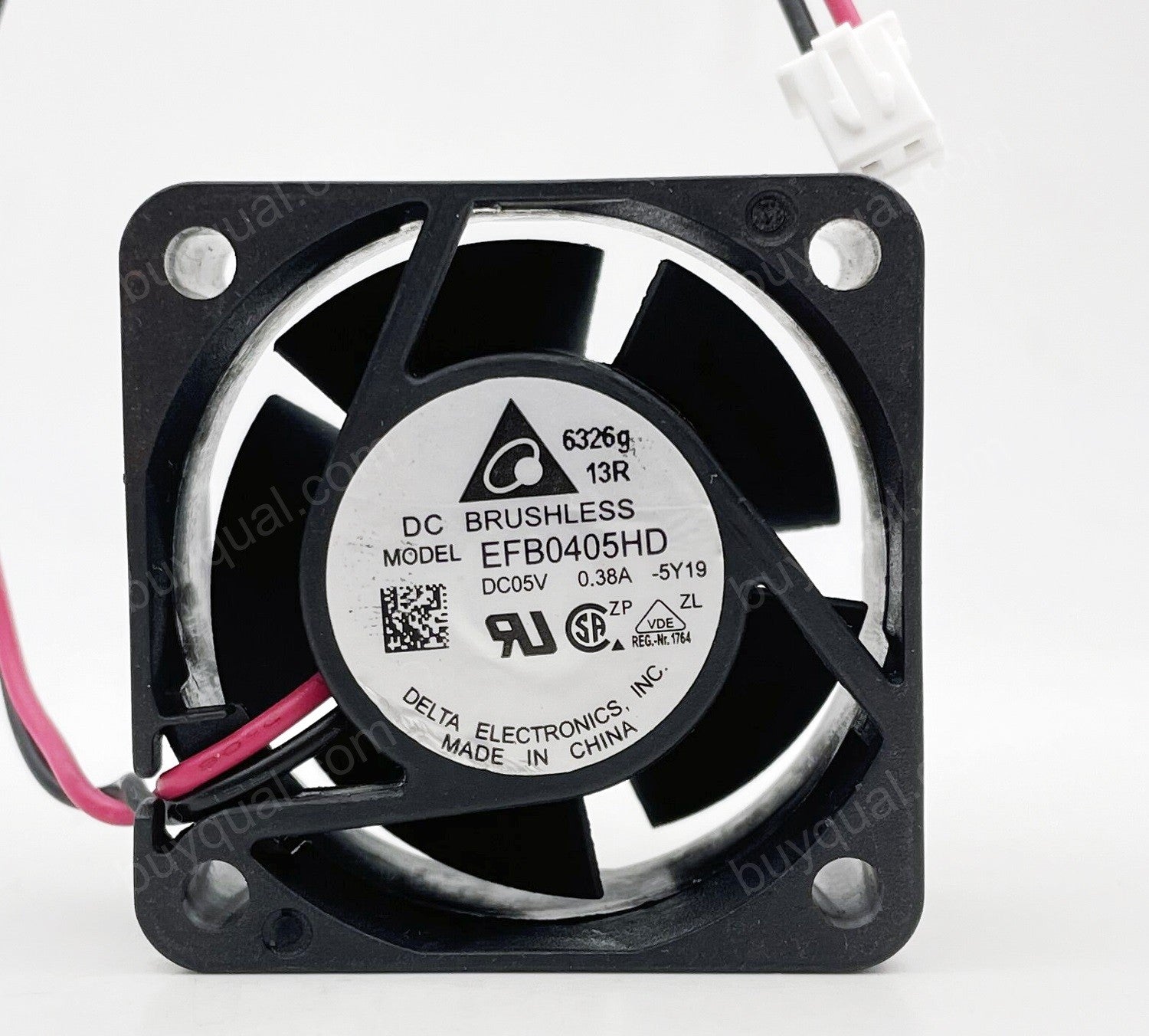 DELTA EFB0405HD 5V 0.38A 2wires Cooling Fan