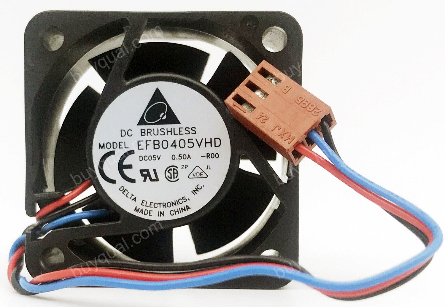 DELTA EFB0405VHD EFB0405VHD-R00 EFB0405VHD-F00 5V 0.5A 3wires Cooling Fan