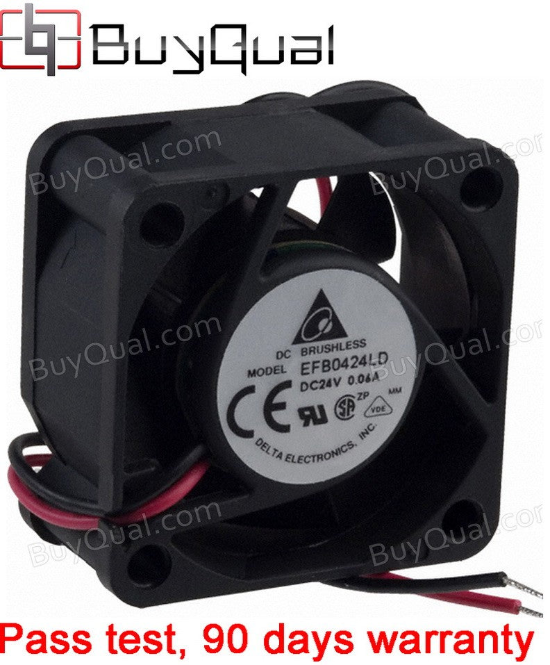 DELTA EFB0424LD 24V 0.06A 0.96W 2wires Cooling Fan
