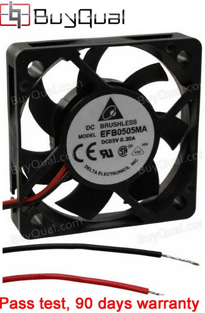 DELTA EFB0505MA 5V 0.20A 3wires Cooling Fan
