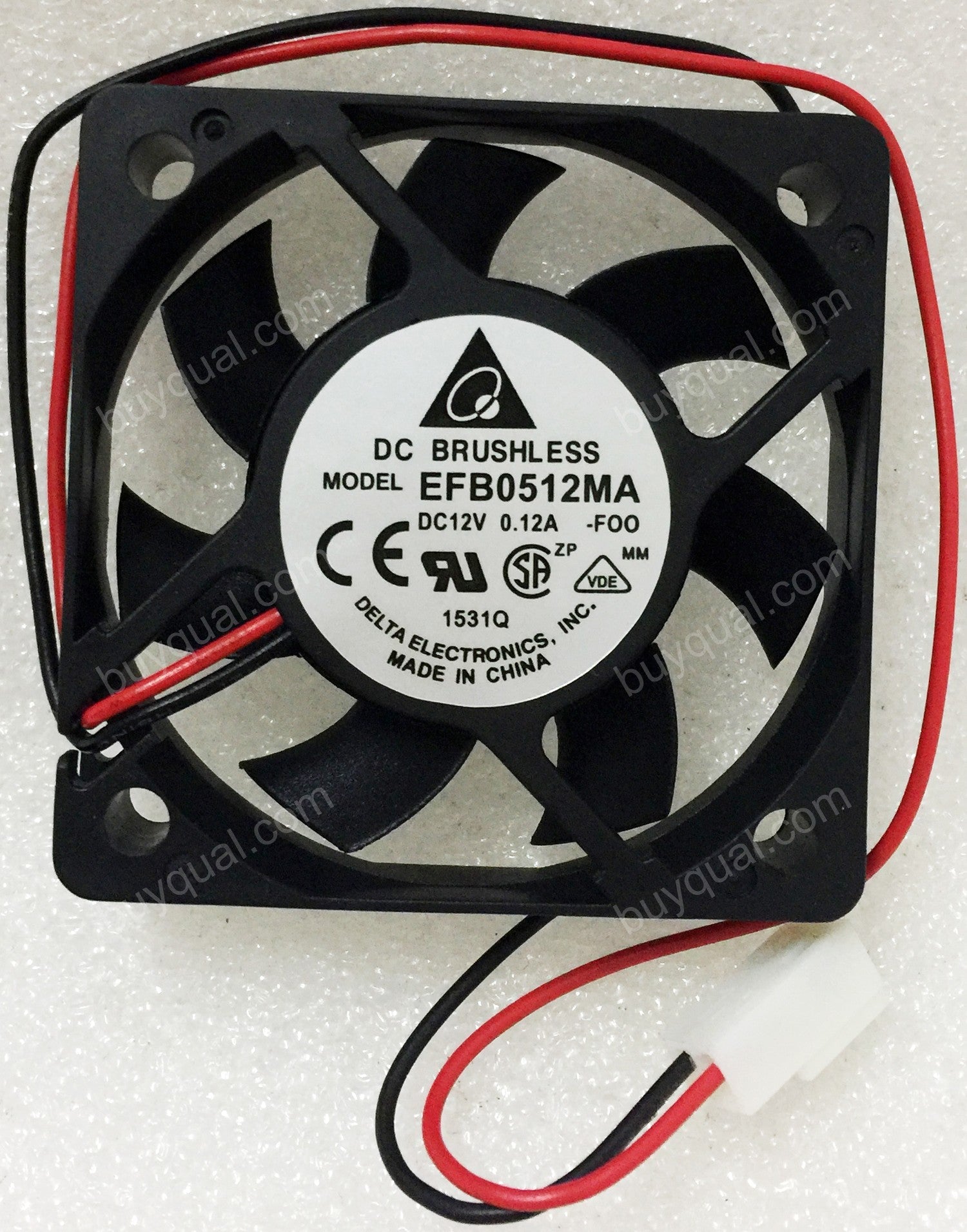 DELTA EFB0512MA EFB0512MA-F00 12V 0.12A 2wires 3wires Cooling Fan
