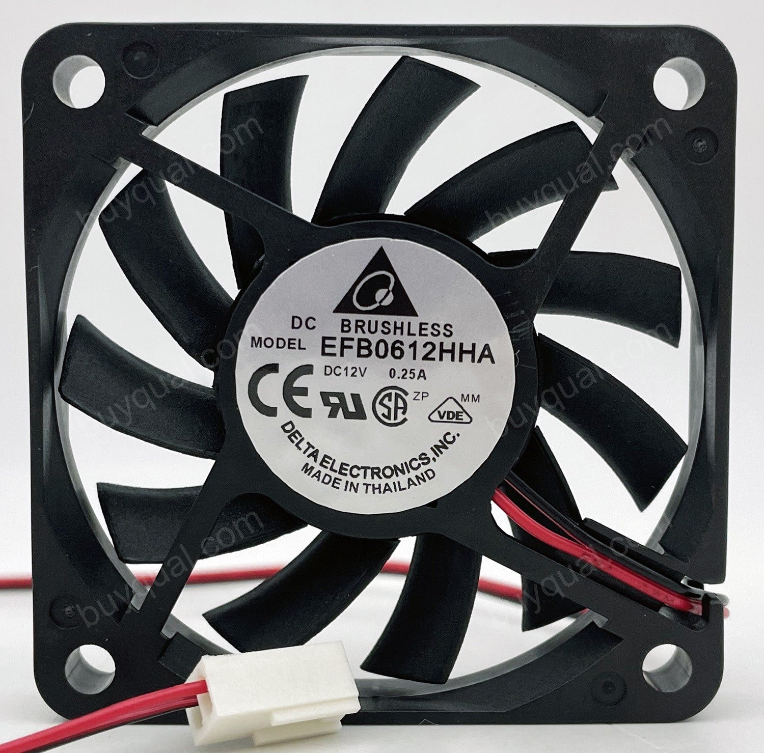 DELTA EFB0612HHA 12V 0.25A 2wires 3wires 4wires Cooling Fan