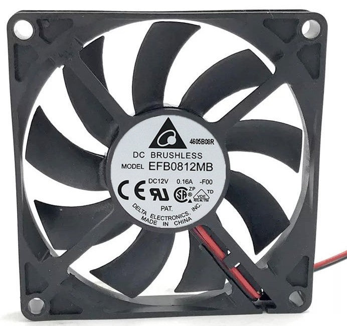 Delta EFB0812MB 12V 0.16A 3wires Cooling Fan