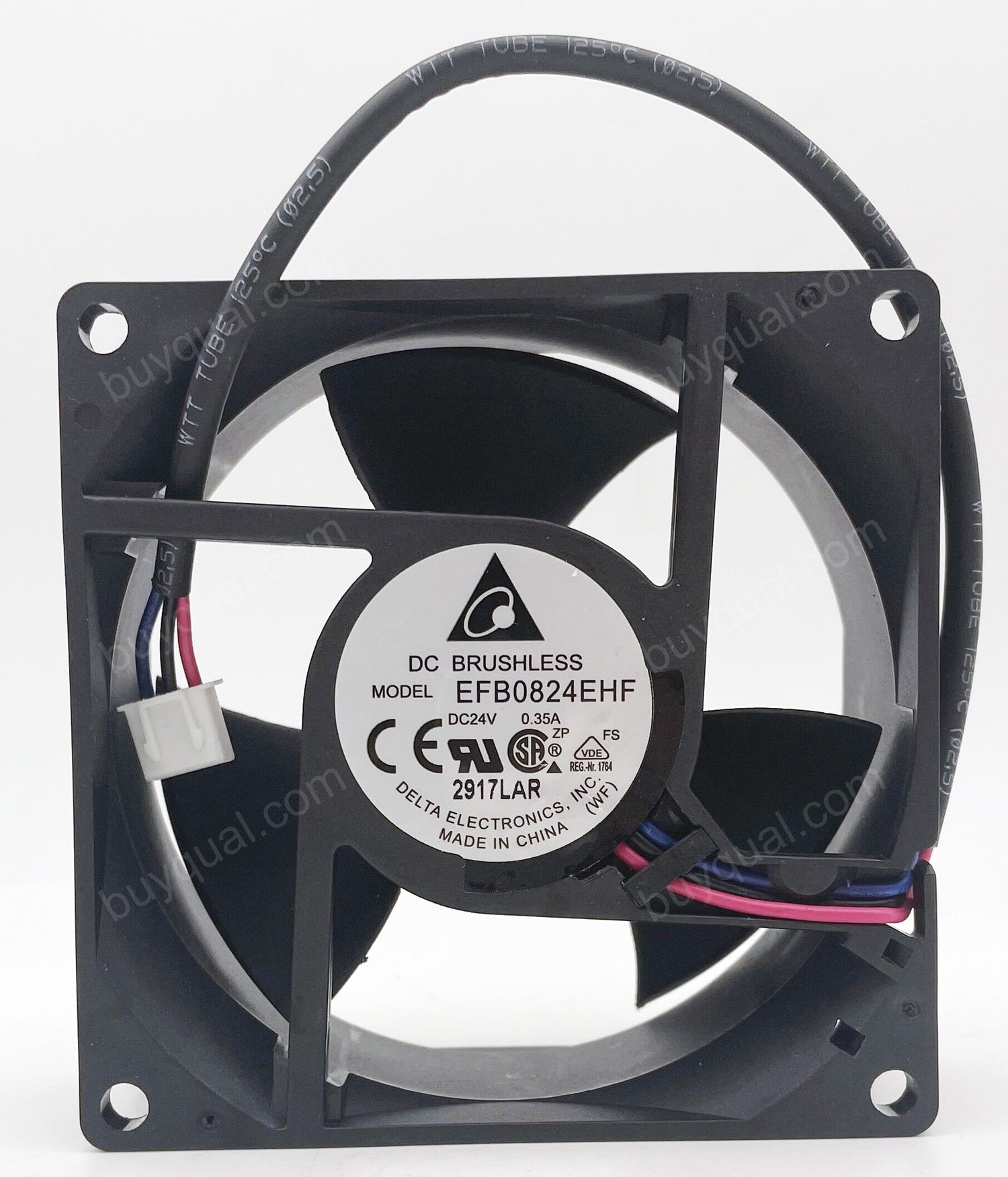 DELTA EFB0824EHF 24V 0.35A 3wires 2wires Cooling Fan