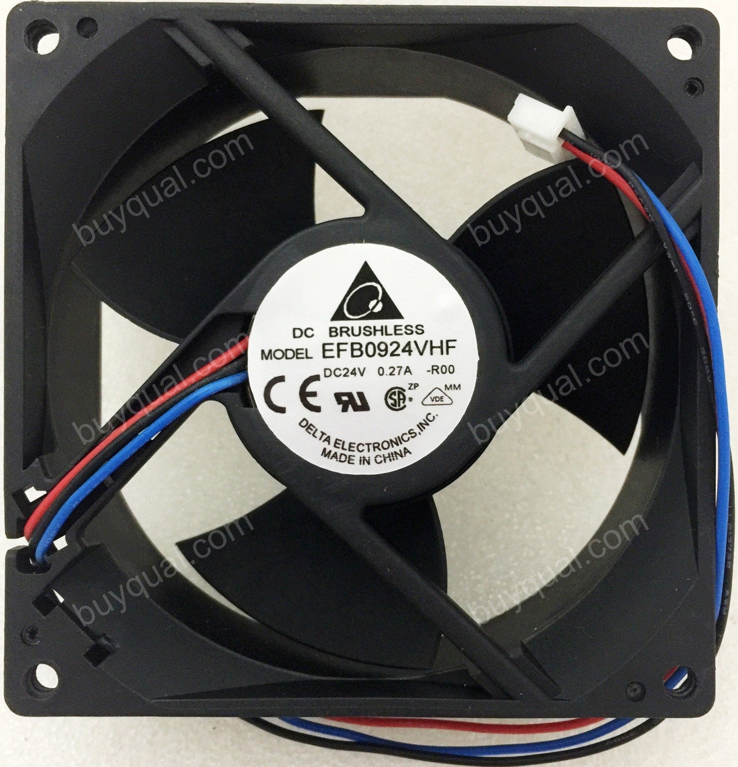DELTA EFB0924VHF EFB0924VHF-R00 EFB0924VHF-F00 24V 0.27A 2wires 3wires cooling fan