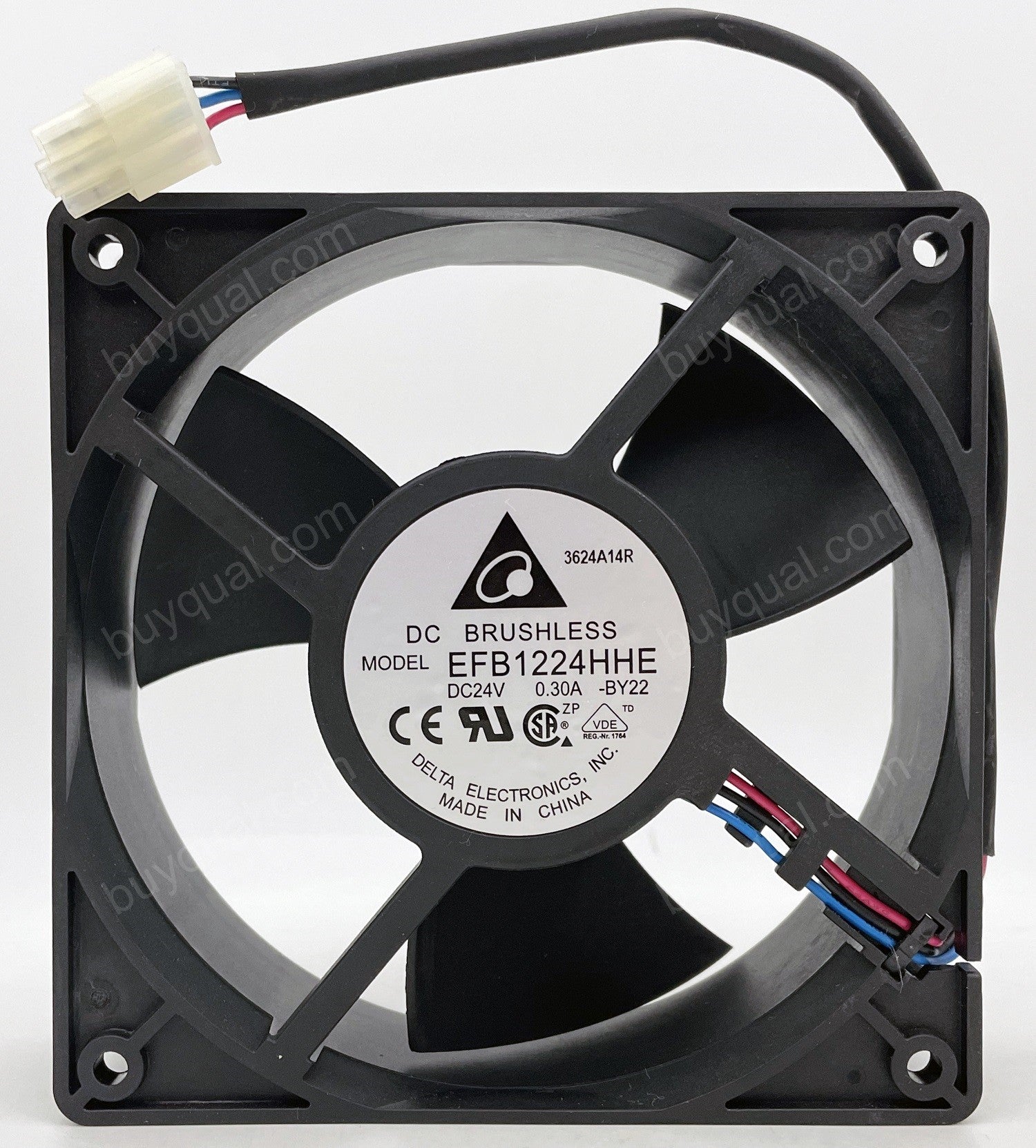 DELTA EFB1224HHE 24V 0.30A 3wires Cooling Fan - Picture need