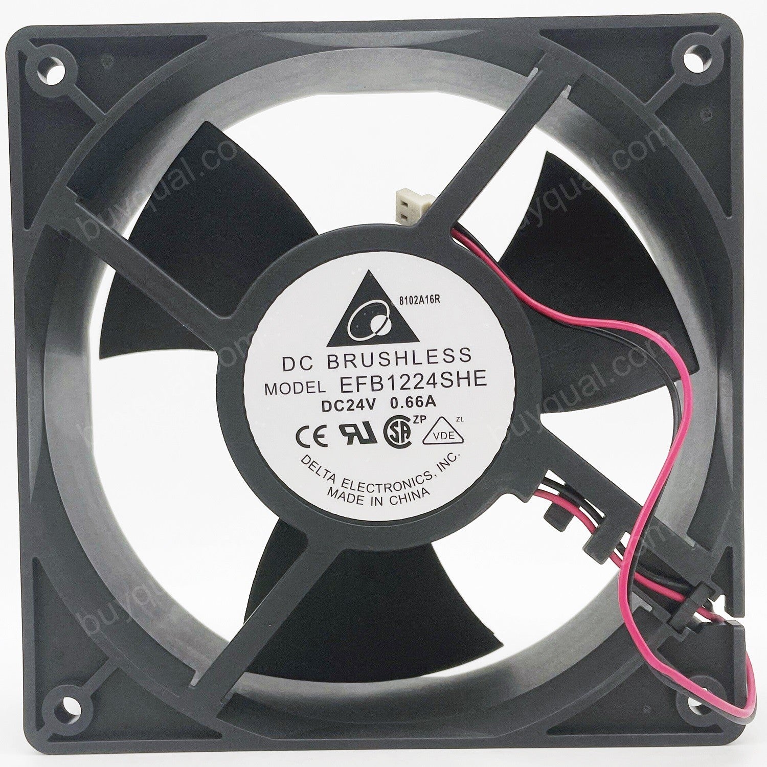 DELTA EFB1224SHE 24V 0.66A 2wires Cooling Fan