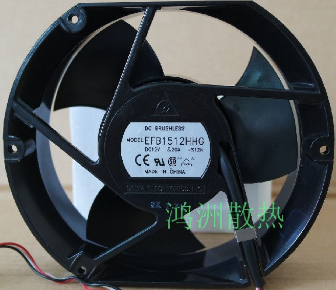 DELTA EFB1512HHG 12V 3.2A 2wires 3wires Cooling Fan - Picture need