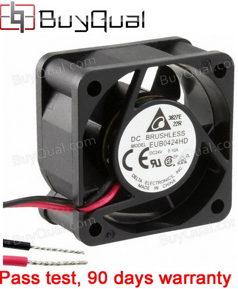 Delta EUB0424HD 24V 0.10A 2wires Cooling Fan