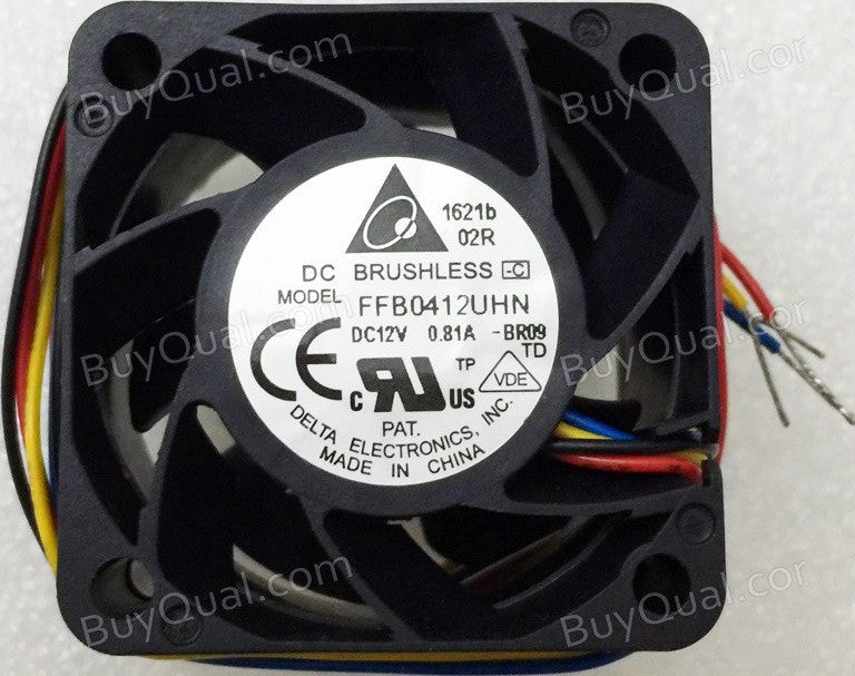 DELTA FFB0412UHN FFB0412UHN-C 3VTRK-A00 -BR09 -DX20 -BC2E -AD1E 12V 0.81A 4wires Cooling Fan - Picture need