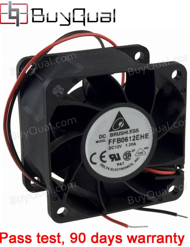 Delta FFB0612VHE 12V 0.51A 3wires Cooling Fan