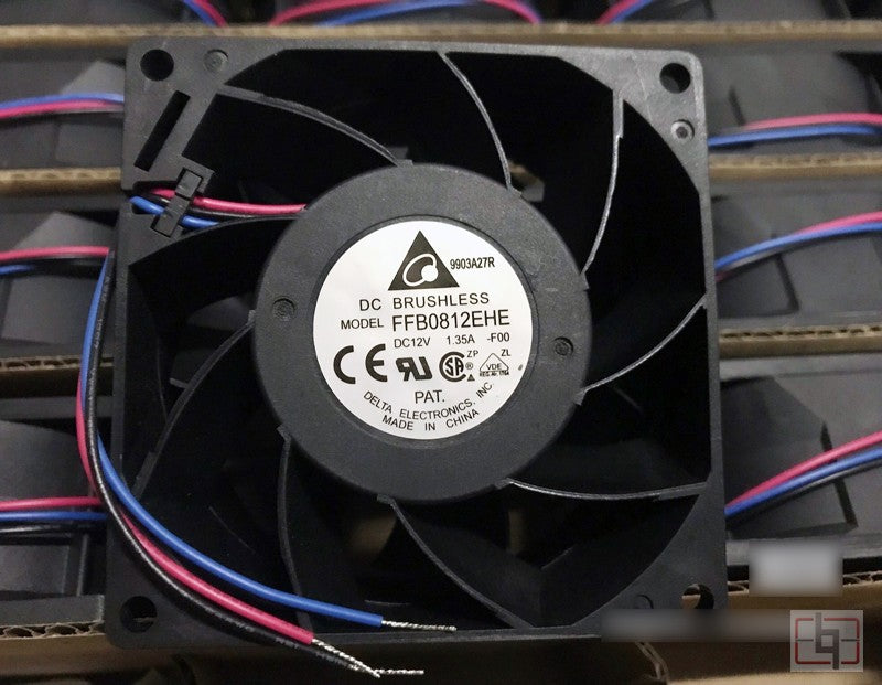DELTA FFB0812EHE -F00 -R00 12V 1.35A 2wires 3wires 4wires Cooling Fan - Picture need