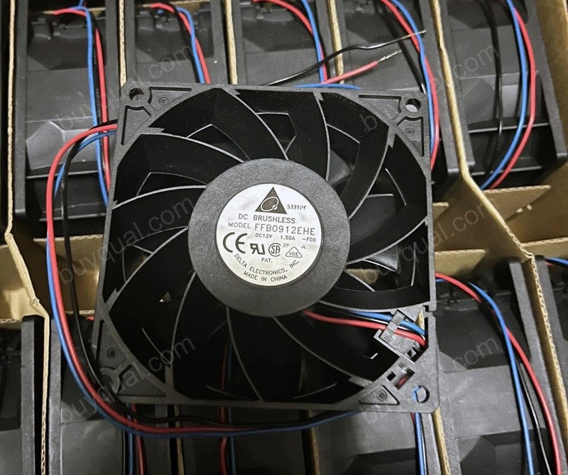 DELTA FFB0912EHE FFB0912EHE-F00 -R00 12V 1.5A 2wires 3wires Cooling Fan