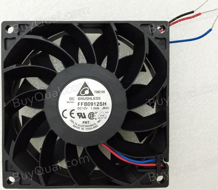 DELTA FFB0912SH FFB0912SH-R00 FFB0912SH-F00 12V 1.04A 2wires 3wires Cooling Fan