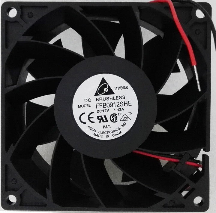 DELTA FFB0912SHE 12V 1.13A 2wires 3wires Cooling Fan