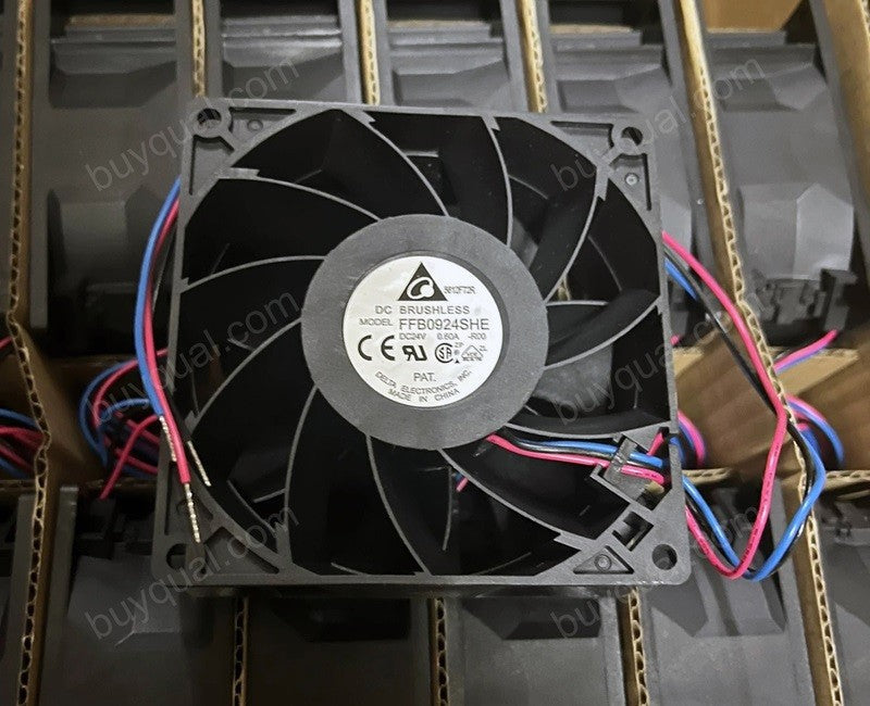 DELTA FFB0924SHE FFB0924SHE-R00 24V 0.6A 2wires 3wires Cooling Fan