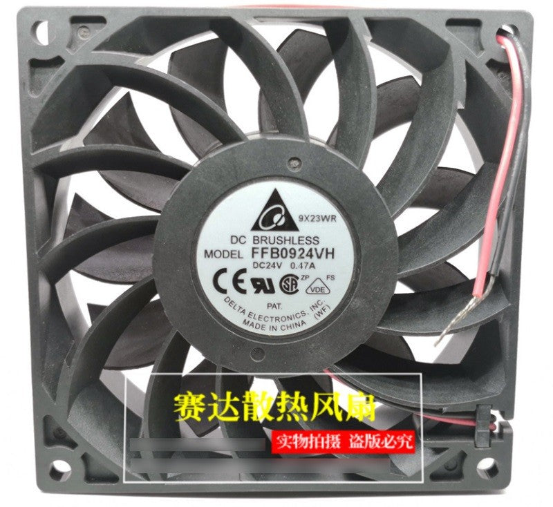 Delta FFB0924VH 24V 0.47A 3wires Cooling Fan
