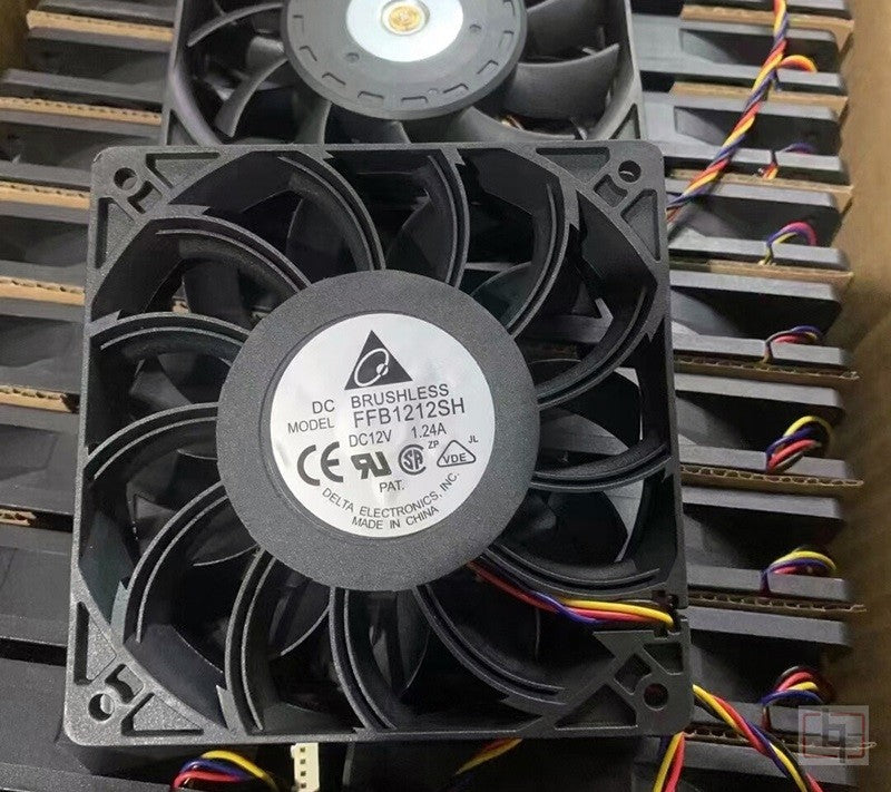 DELTA FFB1212SH 12V 1.24A 3wires 4wires Cooling Fan