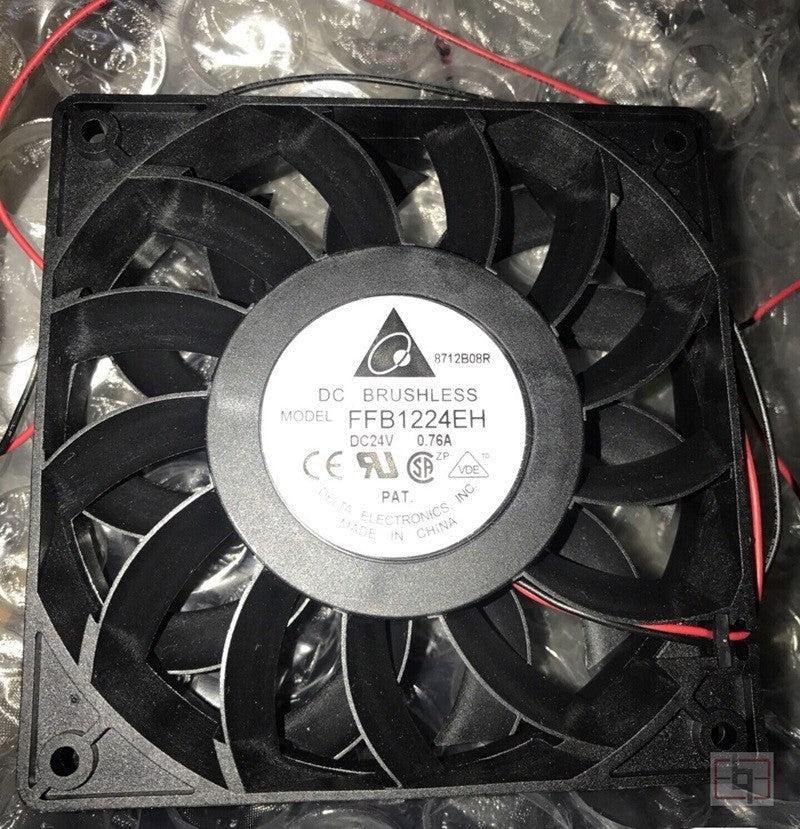 DELTA FFB1224EH 24V 0.76A 2wires 3wires Cooling Fan