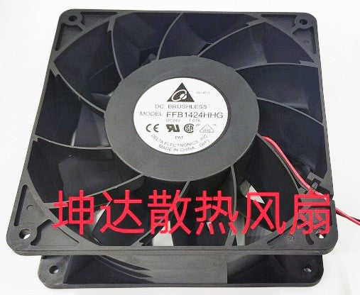 DELTA FFB1424HHG 24V 1.07A 2wires Cooling Fan