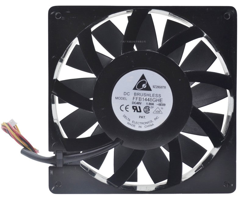 DELTA FFB1448GHE 48V 1.8A 3wires Cooling Fan
