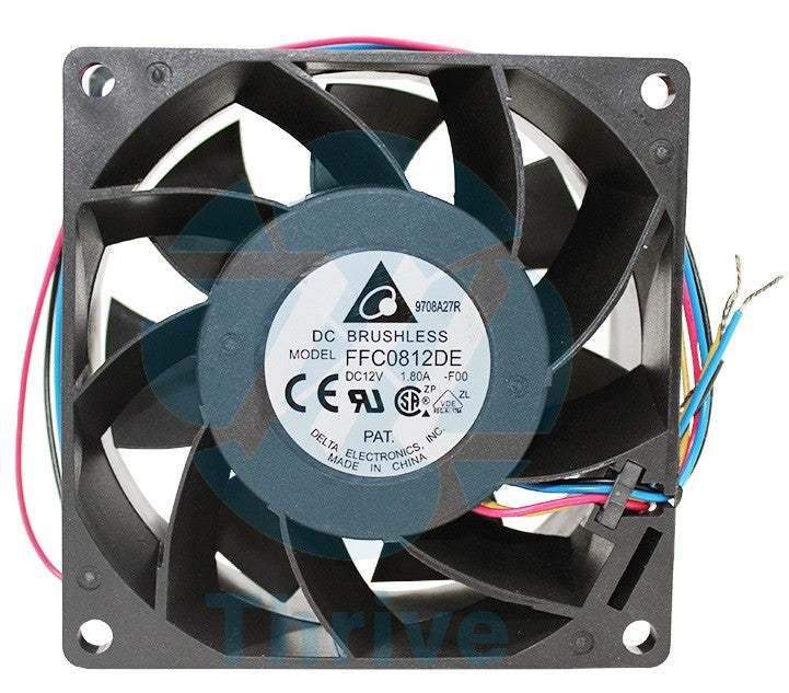 DELTA FFC0812DE FFC0812DE-F00 12V 1.80A 4wires cooling fan