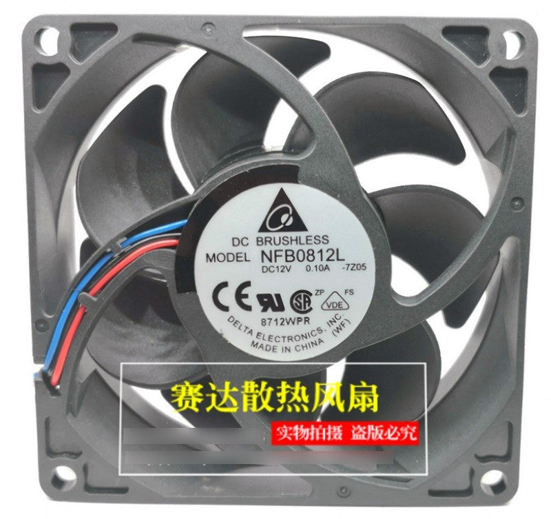 DELTA NFB0812L 12V 1.10A 3wires Cooling Fan