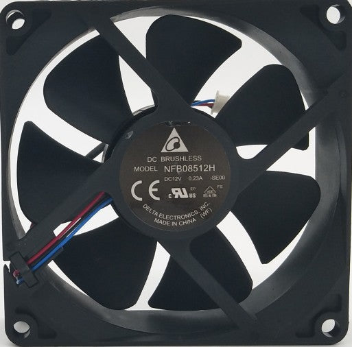 DELTA NFB08512H 12V 0.23A 3wires cooling fan