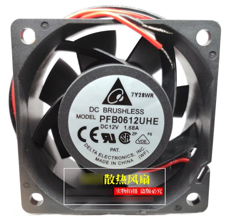 DELTA PFB0612EHE 12V 0.95A 2wires Cooling Fan